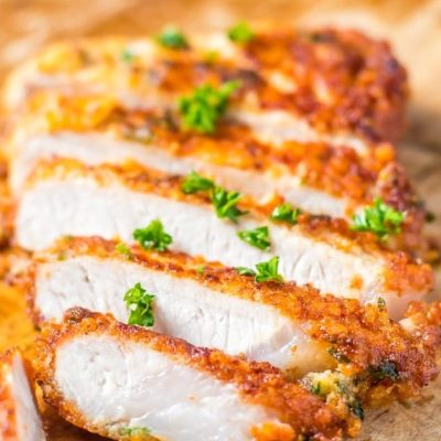 Parmesan- Crusted Pork Chops