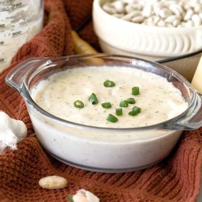 Parmesan Oregano White Bean Dip Recipe