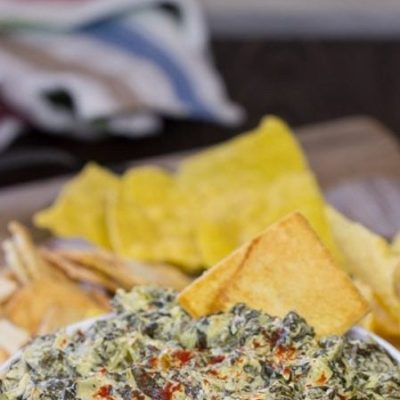 Party Artichoke And Spinach Dip