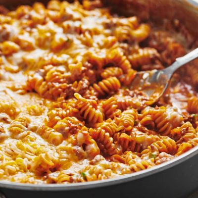 Pasta Enchilada Casserole