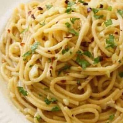 Pasta With Garlic And Oil Aglio E Olio