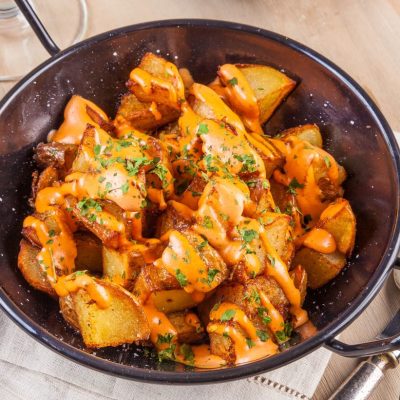Patatas Bravas - Brave Spanish Potatoes