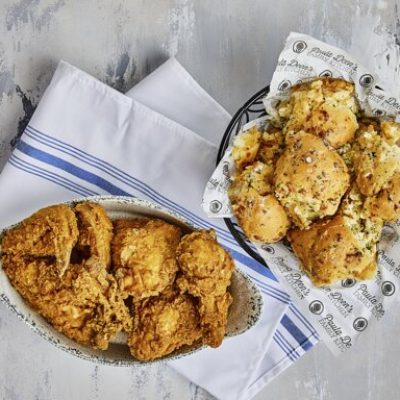 Paula Deens Chicken, Squash &Amp; Cornbread