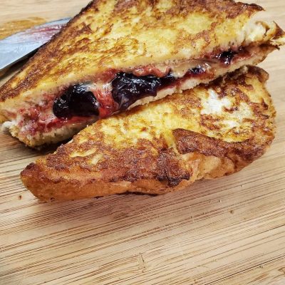 Peanut Butter And Jelly French Toast