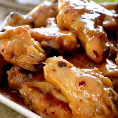 Peanut Butter Chicken Wings