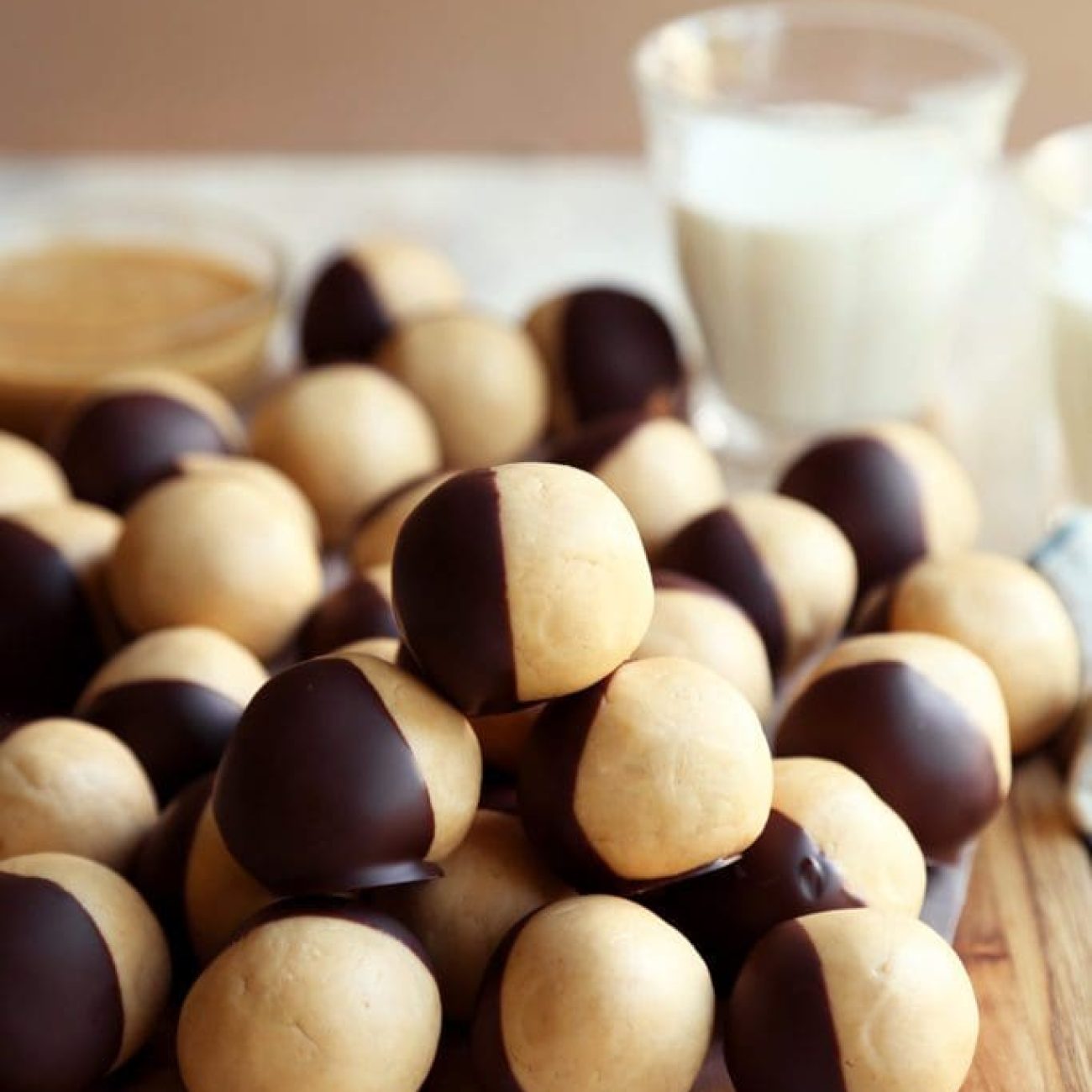 Peanut Butter Chocolate Balls