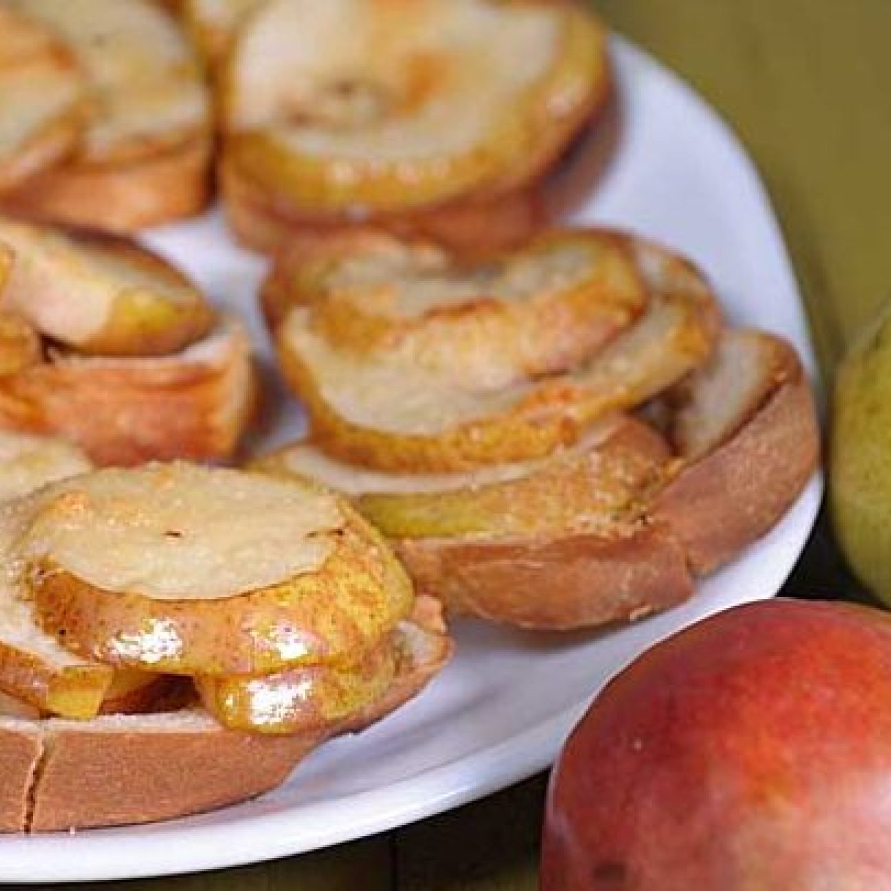 Pear, Pecorino, And Prosciutto Panini