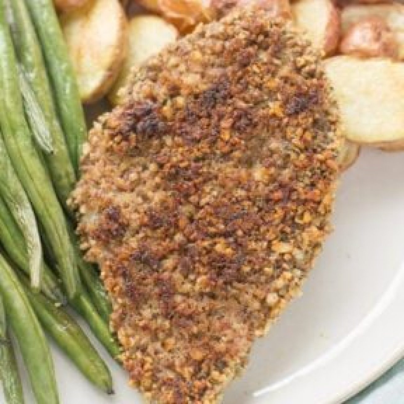 Pecan And Panko Crusted Chicken Breasts