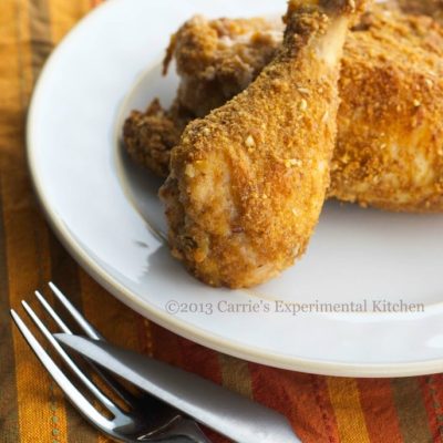Pecan Crusted Chicken Drumettes With
