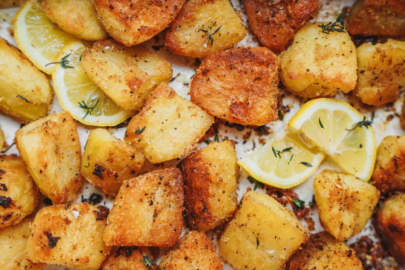 Perfectly Crispy Double-Baked Potatoes Recipe