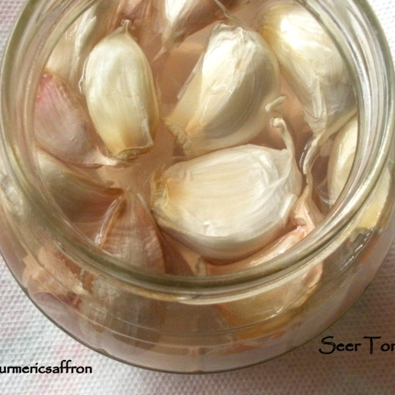 Persian Sugar- Pickled Garlic