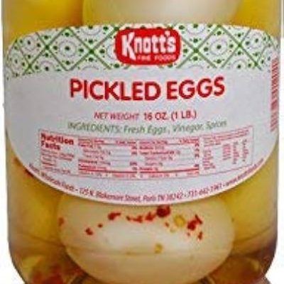 Pickled Peppered Eggs