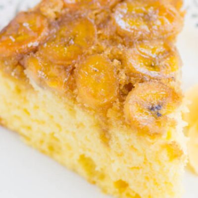 Pineapple- Banana Upside- Down Cake