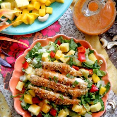 Pineapple Cashew Salad