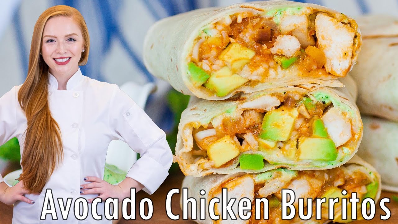 Pineapple Chicken Burritos