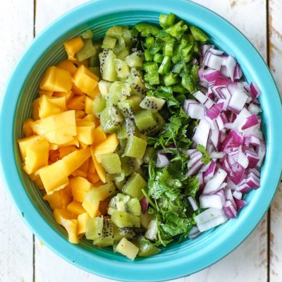 Pineapple Kiwi Mango Salsa