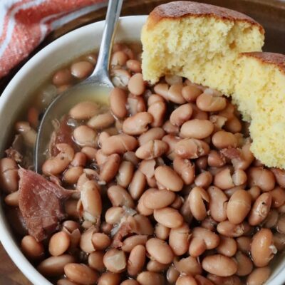 Pinto Beans And Rice In A Crock Pot Or On Stove