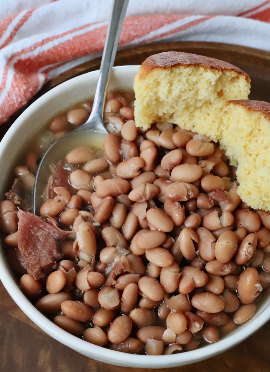 Pinto Beans And Rice In A Crock Pot Or On Stove