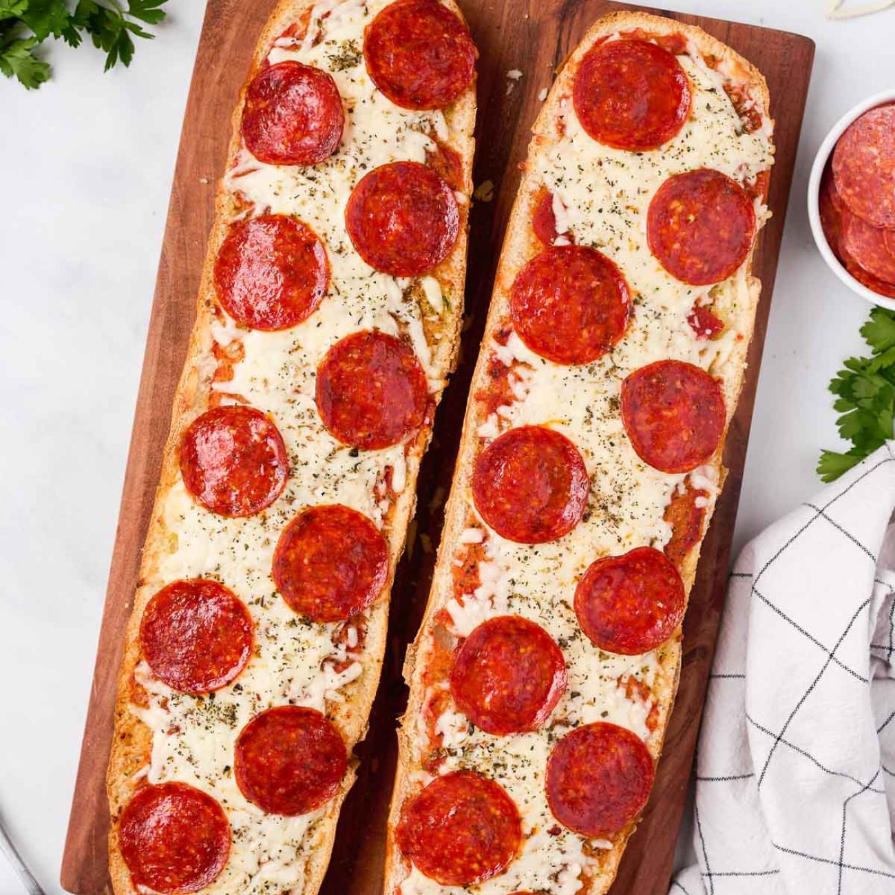 Pizza On A Bread