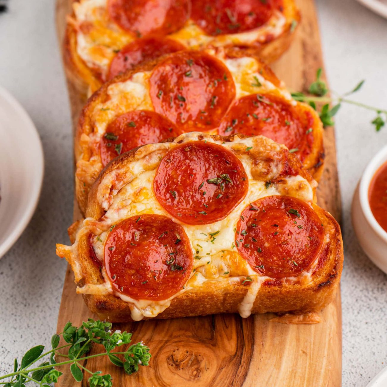 Pizza On A Bread