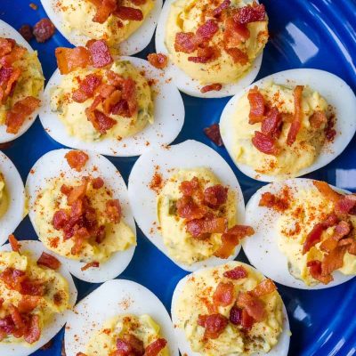 Plain Deviled Eggs