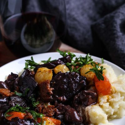 Plant-Based Tempeh Bourguignon: A Vegan Twist On The Classic French Stew