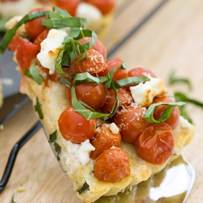 Polenta Tart With Tomatoes And Smoked