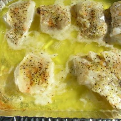 Poor Mans Lobster Butter Baked Cod