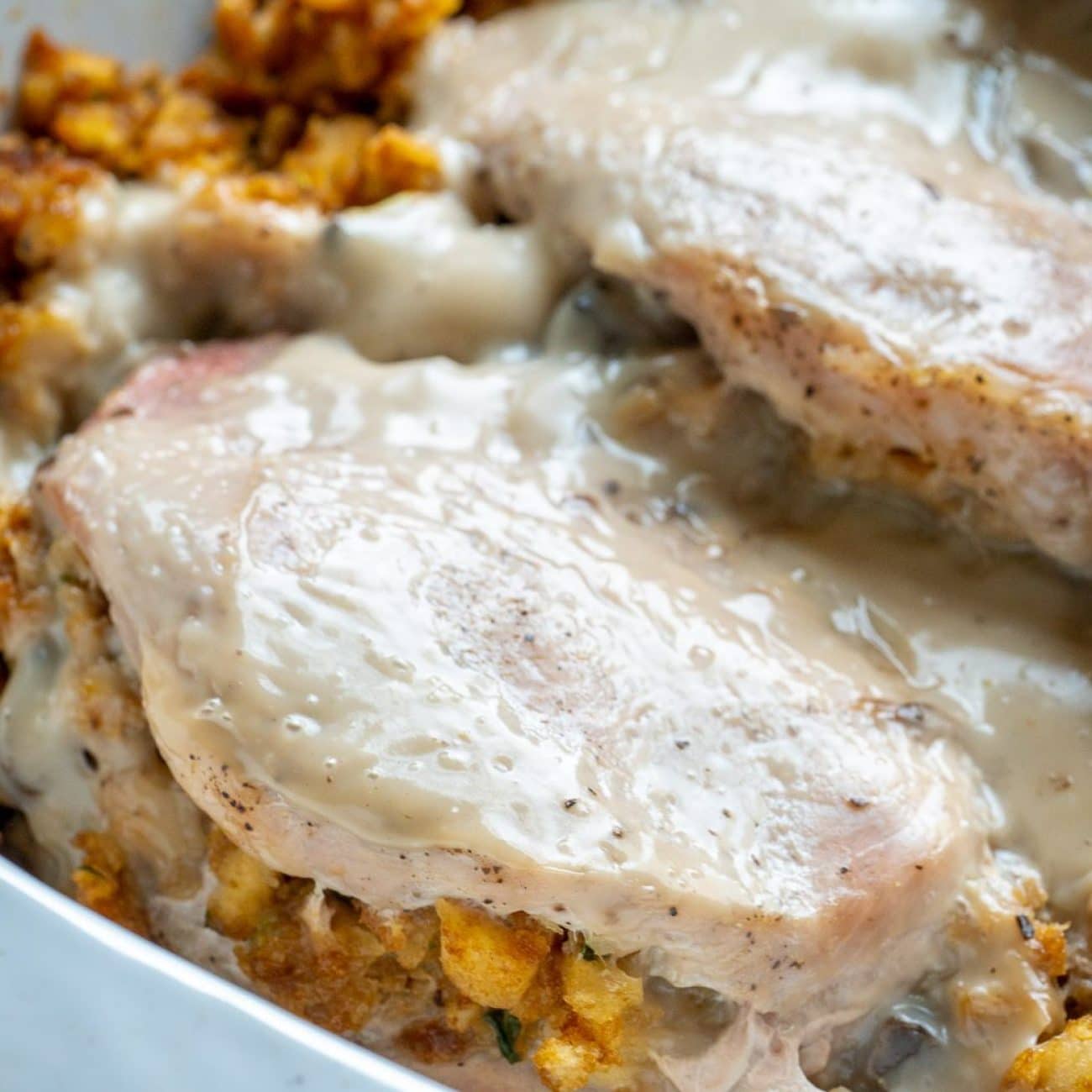 Pork Chop Stuffing