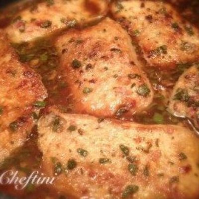 Pork Or Veal Cutlets With Balsamic Sauce