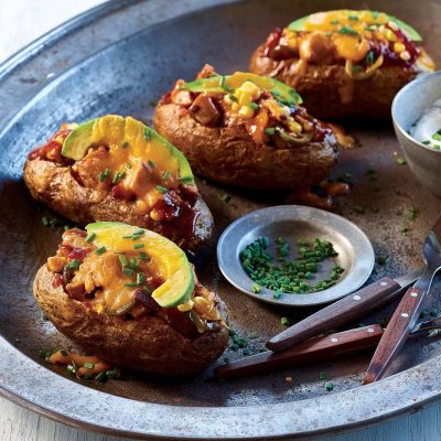 Potato Skins With Guacamole