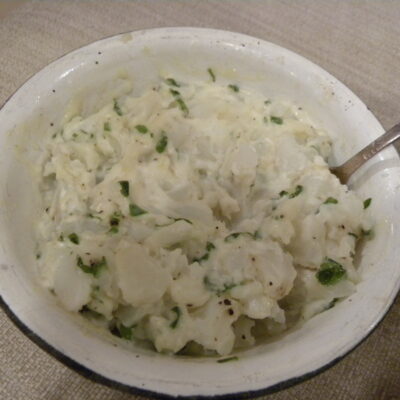 Potatoes Tapas In Garlic Mayonnaise