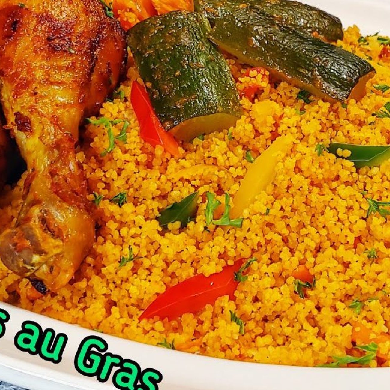 Poulet Seychelles Avec Couscous De