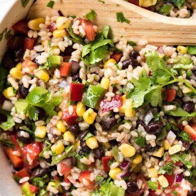 Prawn And Black Rice Salad With Vietnamese