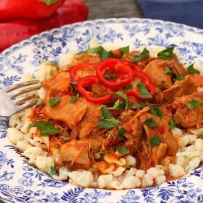 Pressure Cooker Hungarian Chicken