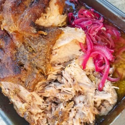 Puerto Rican Roast Pork Shoulder