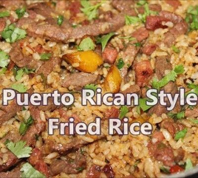 Puerto Rican Style Fried Rice