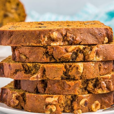Pumpkin Banana Cranberry Bread