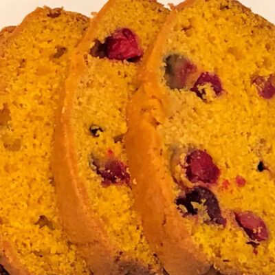 Pumpkin Cranberry Bread