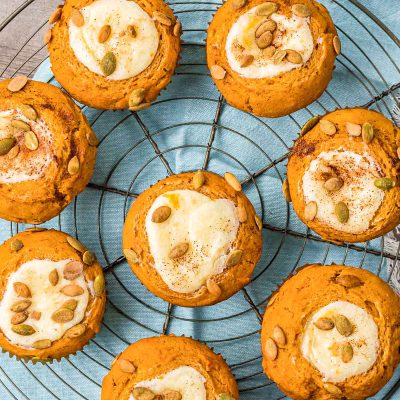 Pumpkin Doughnut Muffins Martha