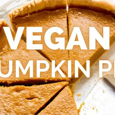 Pumpkin Pie, And Dairy-Free Too