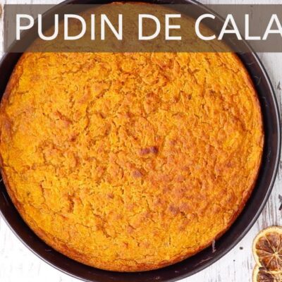 Pumpkin Pudding - Budin De Calabaza