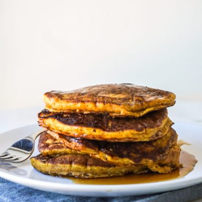 Pumpkin Walnut Pancakes