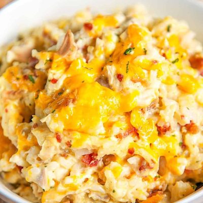 Quick And Easy Chicken And Rice Casserole