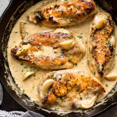 Quick And Easy Chicken In Cream Sauce