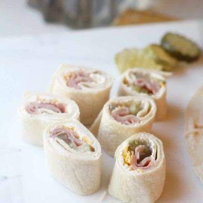 Quick And Easy Pickle, Ham & Cream Cheese
