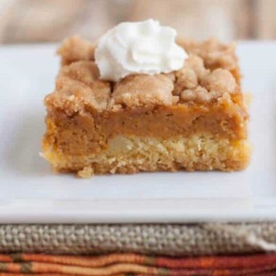 Quick And Easy Pumpkin Pie Bars