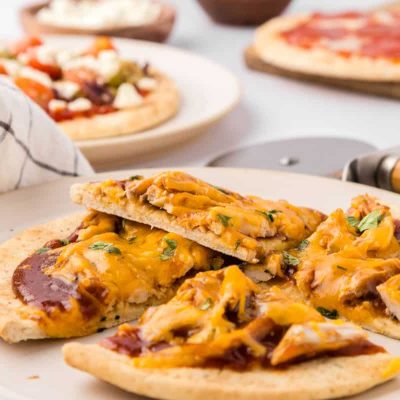 Quick And Healthy Broiled Pita Pizza