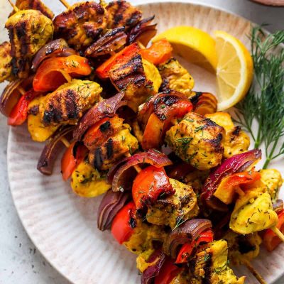 Quick Chicken Kebabs