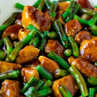 Quick Chicken With Green Beans